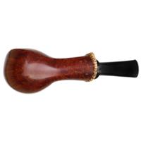 Bruno Nuttens Handmade Smooth Bent Egg with Spalted Guava (AA)