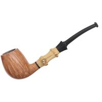 Emiliano Smooth Natural Bent Egg with Bamboo and Jupati