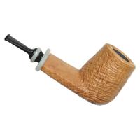 J. Mouton Natural Sandblasted Billiard with Siberian Jadeite