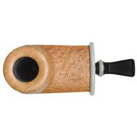 J. Mouton Natural Sandblasted Billiard with Siberian Jadeite