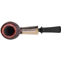 J. Mouton Sandblasted Bent Egg with Horn