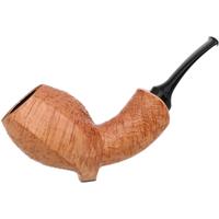 J. Mouton Partially Sandblasted Elephant’s Foot with Abalone