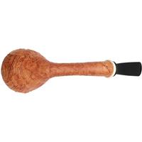 J. Mouton Sandblasted Acorn with Fossilized Walrus Tusk