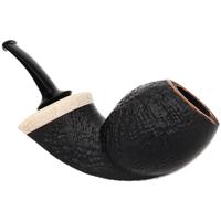 J. Mouton Partially Sandblasted Fish with Whale Spine