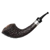 Danish Estates Stanwell Sandblasted Horn with Silver (1970s-1990s)