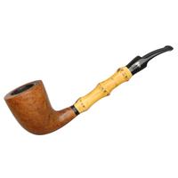 Danish Estates Stanwell Smooth Bent Dublin with Bamboo (1970s-1990s)
