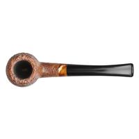 Danish Estates Jorn Larsen Sandblasted Bent Billiard (Unsmoked)