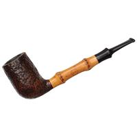 Danish Estates Sixten Ivarsson Sandblasted Billiard with Bamboo (1986)