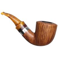 Danish Estates Tao Smooth Bent Dublin with Silver (E) (9mm)