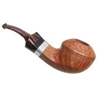 Danish Estates Tao Smooth Natural Bent Bulldog with Silver (Unsmoked)