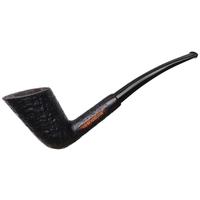 Danish Estates Erik Stokkebye 4th Generation Pipe of the Year 2016 Sandblasted Bent Dublin with Horn (by Tom Eltang) (Unsmoked)