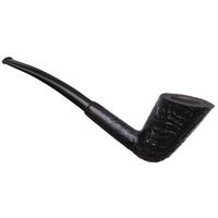 Danish Estates Erik Stokkebye 4th Generation Pipe of the Year 2016 Sandblasted Bent Dublin with Horn (by Tom Eltang) (Unsmoked)