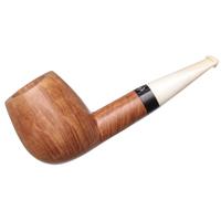 Danish Estates Tao Smooth Natural Billiard with Antique Whale Tooth Stem (Unsmoked)