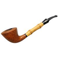 Danish Estates Stanwell Smooth Bent Dublin with Bamboo (1970s-1990s)