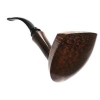 Danish Estates Tom Eltang Smooth Shield with Horn (Snail) (2005) (Unsmoked)