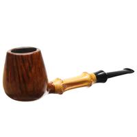 Danish Estates W. O. Larsen Smooth Billiard with Bamboo (Straight Grain) (10)
