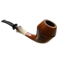 Danish Estates Lars Ivarsson Smooth Bent Bulldog with Horn (1983)