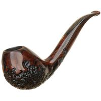 Danish Estates Nording Hunting Pipe Partially Rusticated Fox (2013) (Unsmoked)