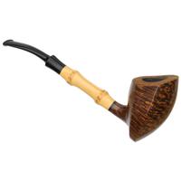 Danish Estates Tom Eltang Smooth Shield with Bamboo (Snail) (5) (05) (Unsmoked)