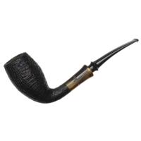 Danish Estates Tom Eltang Sandblast Stacked Cutty with Horn (Saturn)