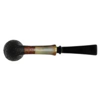 Danish Estates Tom Eltang Sandblast Stacked Cutty with Horn (Saturn)
