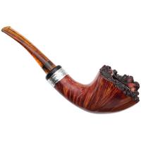 Danish Estates Winslow Smooth Bent Dublin with Silver (C)