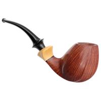 Danish Estates Lasse Skovgaard Smooth Bent Egg with Boxwood (Lion)