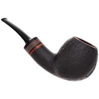 Danish Estates Ib Berggreen Sandblasted Bent Apple (Unsmoked)