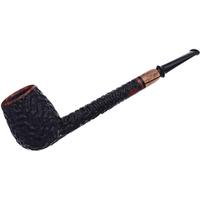 Danish Estates Mike Sebastian Bay Rusticated Pencil Shank Billiard with Mammoth (Unsmoked)