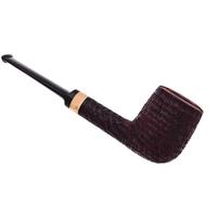 Danish Estates Brian Madsen Rusticated Billiard with Box Elder Burl (Unsmoked)