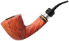 Danish Estates Poul Winslow Smooth Bent Dublin with Silver Mount (B) (9mm)