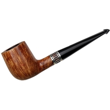 English Estates Northern Briars Premier Billiard with Engine Turned Silver Band (4) (2016) (Unsmoked)
