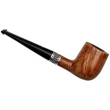 English Estates Northern Briars Premier Billiard with Engine Turned Silver Band (4) (2016) (Unsmoked)