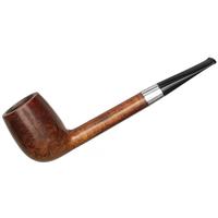 English Estates Pipe Centre Smooth with Silver Band (by Comoy's) (296) (c.1930s)