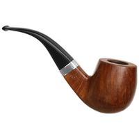 English Estates James Upshall Smooth Bent Billiard with Silver