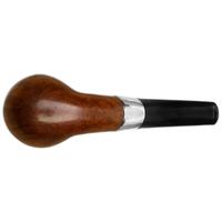 English Estates Loewe & Co. Smooth Bent Billiard with Silver (c.1920)