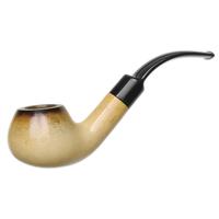 English Estates Jambo African Meerschaum Smooth Bent Apple