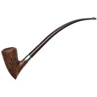 English Estates Dunhill County Quaint Pickaxe Churchwarden with Silver (4)