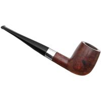 English Estates Town Hall Smooth Billiard with Silver (332) (by Comoy