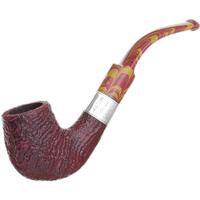 English Estates Ashton Brindle Bent Billiard with Silver (XX) (Unsmoked)