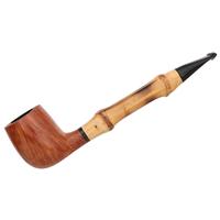 English Estates Dunhill Root Briar Billiard with Bamboo (DR*****) (2022) (Unsmoked)
