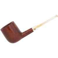 English Estates GBD Colossus Ebony Smooth Billiard with Perspex Stem (9662) (pre-1980)