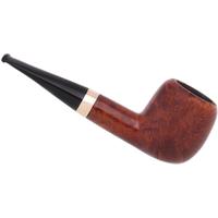 English Estates Dunhill Root Briar Opera (327) (F/T) (4) (R) (1967) (Aftermarket Cosmetic 14K Gold Band) (Replacement Stem)