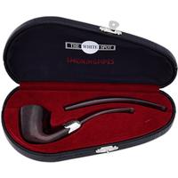 English Estates Dunhill SPC Limited Edition 2023 Chestnut with Silver (4114) (4/10) (with Ventage Case and Extra Stem) (2023)