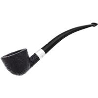 English Estates Dunhill Shell Briar Quaint Bent Dublin with Silver (3)