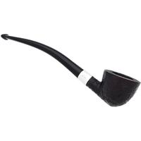English Estates Dunhill Shell Briar Quaint Bent Dublin with Silver (3)