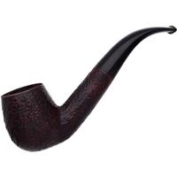 English Estates James Upshall Sandblasted Bent Billiard (6FH) (Unsmoked)