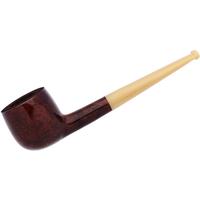 French Estates Brulor Servette Smooth Pot with Horn (Unsmoked)
