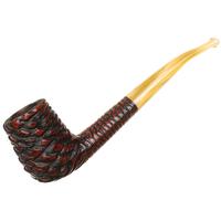 French Estates Chacom Champagne Rusticated Bent Billiard (115)