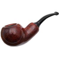 French Estates Chacom Brown Smooth Bent Apple Reverse Calabash (Unsmoked)